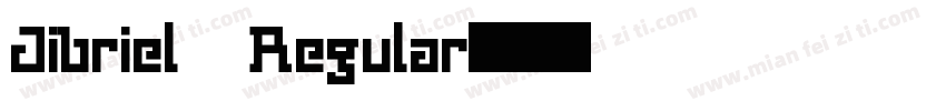 Jibriel Regular字体转换